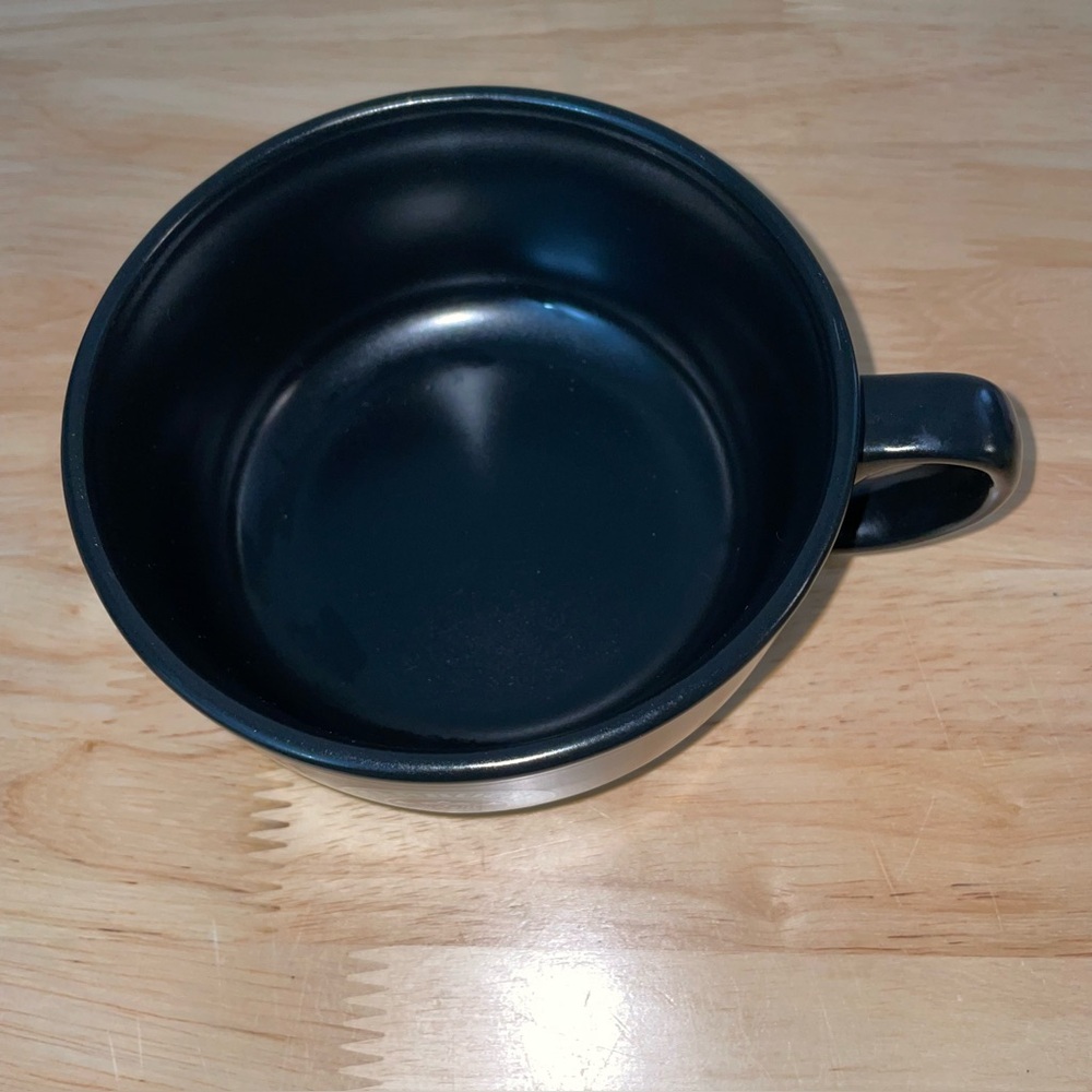 Starbucks Soup Mug Black Mermaid Coffee Cup - Picture 5 of 6